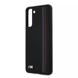 BMW Etui BMW BMHCS21MSIVTBK do Samsung Galaxy S21 Plus G996 Silicone Stripes M Collection