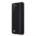 BMW Etui BMW BMHCS21MSIVTBK do Samsung Galaxy S21 Plus G996 Silicone Stripes M Collection