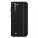 BMW Etui BMW BMHCS21MSIVTBK do Samsung Galaxy S21 Plus G996 Silicone Stripes M Collection