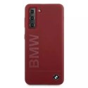 BMW Etui BMW BMHCS21SSLBLRE do Samsung Galaxy S21 G991 hardcase Silicone Signature Logo
