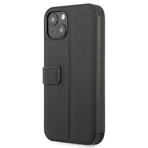 BMW Etui na telefon BMW BMFLBKP13SSLLBK do Apple iPhone 13 Mini 5,4" czarny/black book Signature BMW Etui na telefon BMW BMFLBKP13SSLLBK do Apple iPhone 13 Mini 5,4" czarny/black book Signature
