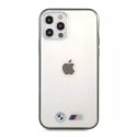 BMW Etui na telefon BMW BMHCP12LMBTOK do Apple iPhone 12 Pro Max 6,7" transparent hardcase Sandblast