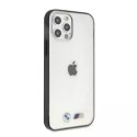 BMW Etui na telefon BMW BMHCP12LMBTOK do Apple iPhone 12 Pro Max 6,7" transparent hardcase Sandblast