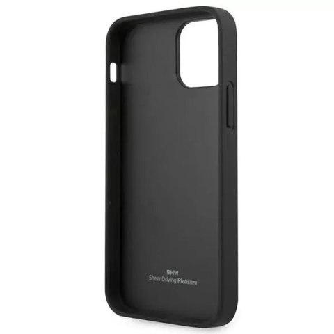 BMW Etui na telefon BMW BMHCP12LRSPPK do Apple iPhone 12 Pro Max 6,7" czarny/black hardcase Leather Curve Perforate BMW Etui na telefon BMW BMHCP12LRSPPK do Apple iPhone 12 Pro Max 6,7" czarny/black hardcase Leather Curve Perforate