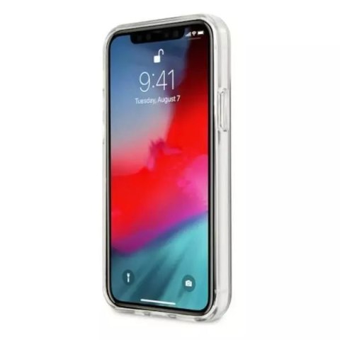 BMW Etui na telefon BMW BMHCP12LSKTGT do Apple iPhone 12 Pro Max 6,7" transparent hardcase Motorsport Tricolor BMW Etui na telefon BMW BMHCP12LSKTGT do Apple iPhone 12 Pro Max 6,7" transparent hardcase Motorsport Tricolor