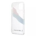 BMW Etui na telefon BMW BMHCP12LSKTGT do Apple iPhone 12 Pro Max 6,7" transparent hardcase Motorsport Tricolor