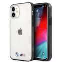 BMW Etui na telefon BMW BMHCP12SMBTOK do Apple iPhone 12 Mini 5,4" transparent hardcase Sandblast
