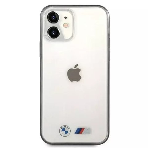 BMW Etui na telefon BMW BMHCP12SMBTOK do Apple iPhone 12 Mini 5,4" transparent hardcase Sandblast BMW Etui na telefon BMW BMHCP12SMBTOK do Apple iPhone 12 Mini 5,4" transparent hardcase Sandblast