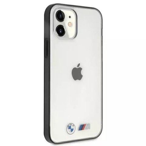 BMW Etui na telefon BMW BMHCP12SMBTOK do Apple iPhone 12 Mini 5,4" transparent hardcase Sandblast BMW Etui na telefon BMW BMHCP12SMBTOK do Apple iPhone 12 Mini 5,4" transparent hardcase Sandblast