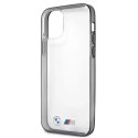 BMW Etui na telefon BMW BMHCP12SMBTOK do Apple iPhone 12 Mini 5,4" transparent hardcase Sandblast