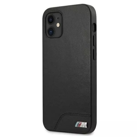 BMW Etui na telefon BMW BMHCP12SMHOLBK do Apple iPhone 12 Mini 5,4" czarny/black hardcase M Collection Smooth PU BMW Etui na telefon BMW BMHCP12SMHOLBK do Apple iPhone 12 Mini 5,4" czarny/black hardcase M Collection Smooth PU