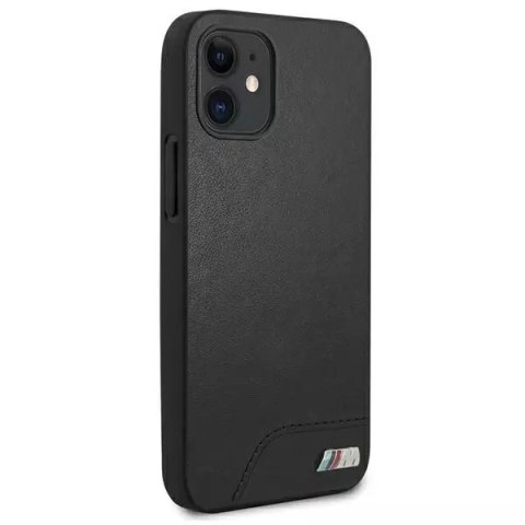 BMW Etui na telefon BMW BMHCP12SMHOLBK do Apple iPhone 12 Mini 5,4" czarny/black hardcase M Collection Smooth PU BMW Etui na telefon BMW BMHCP12SMHOLBK do Apple iPhone 12 Mini 5,4" czarny/black hardcase M Collection Smooth PU