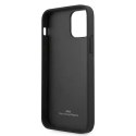 BMW Etui na telefon BMW BMHCP12SRCDPK do Apple iPhone 12 Mini 5,4" czarny/black hardcase Leather Deboss