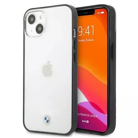 BMW Etui na telefon BMW BMHCP13SPCUMRBK do Apple iPhone 13 Mini 5,4" transparent hardcase Signature Collection BMW Etui na telefon BMW BMHCP13SPCUMRBK do Apple iPhone 13 Mini 5,4" transparent hardcase Signature Collection