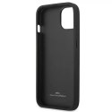 BMW Etui na telefon BMW BMHCP13SRSPPR do Apple iPhone 13 Mini 5,4" czerwony/red hardcase Leather Curve Perforate