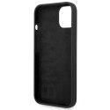 BMW Etui na telefon BMW BMHCP14SSILBK do Apple iPhone 14 6,1" czarny/black Silicone Metal Logo