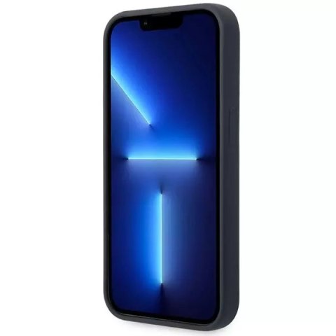 BMW Etui na telefon BMW BMHMP14LSILNA do Apple iPhone 14 Pro 6,1" granatowy/navy Silicone Metal Logo MagSafe BMW Etui na telefon BMW BMHMP14LSILNA do Apple iPhone 14 Pro 6,1" granatowy/navy Silicone Metal Logo MagSafe