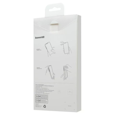 Baseus Baseus SuperCeramic Series Glass Case etui szklane do iPhone 13 Pro Max 6.7" 2021 + zestaw czyszczący Baseus Baseus SuperCeramic Series Glass Case etui szklane do iPhone 13 Pro Max 6.7" 2021 + zestaw czyszczący