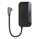 Baseus Hub 6in1 Baseus PadJoy Series USB-C do USB 3.0 + HDMI + USB-C PD + jack 3.5mm + SD/TF (szary)