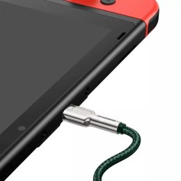 Baseus Kabel USB-C do USB-C Baseus Cafule, 100W, 2m (zielony)