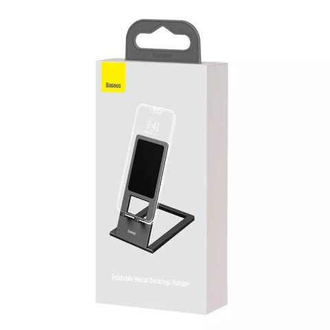 Baseus Podstawka stojak uchwyt Baseus Metal na telefon/tablet (szary) Baseus Podstawka stojak uchwyt Baseus Metal na telefon/tablet (szary)