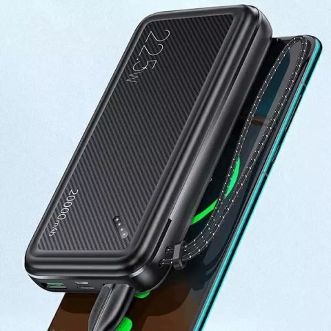 Usams USAMS Powerbank PB60 20000mAh 22.5W 2xQC3.0+PD Fast Charge czarny/black 20KCD16801 (US-CD168) Usams USAMS Powerbank PB60 20000mAh 22.5W 2xQC3.0+PD Fast Charge czarny/black 20KCD16801 (US-CD168)