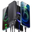 Usams USAMS Powerbank PB60 20000mAh 22.5W 2xQC3.0+PD Fast Charge czarny/black 20KCD16801 (US-CD168)