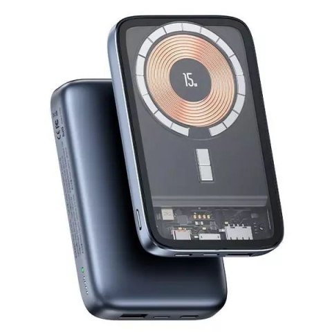 Usams USAMS Powerbank PB67 10000mAh 15W QC3.0+PD Magnetic Wireless Fast Charge stalowy/tarnish 10KCD18401 (US-CD184) Usams USAMS Powerbank PB67 10000mAh 15W QC3.0+PD Magnetic Wireless Fast Charge stalowy/tarnish 10KCD18401 (US-CD184)