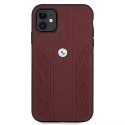 BMW Etui BMW BMHCN61RSPPR do Apple iPhone 11/ Xr hardcase Leather Curve Perforate