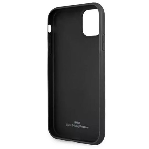 BMW Etui BMW BMHCN61RSPPR do Apple iPhone 11/ Xr hardcase Leather Curve Perforate BMW Etui BMW BMHCN61RSPPR do Apple iPhone 11/ Xr hardcase Leather Curve Perforate