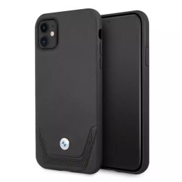 BMW Etui BMW BMHCN61RSWPK do Apple iPhone 11/ XR hardcase Leather Perforate