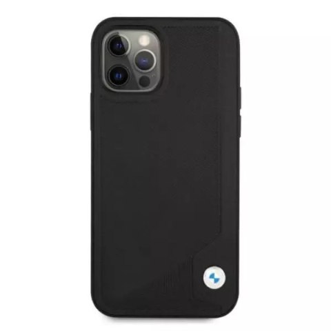 BMW Etui BMW BMHCP12MRCDPK do Apple iPhone 12/ 12 Pro 6,1" hardcase Leather Deboss BMW Etui BMW BMHCP12MRCDPK do Apple iPhone 12/ 12 Pro 6,1" hardcase Leather Deboss