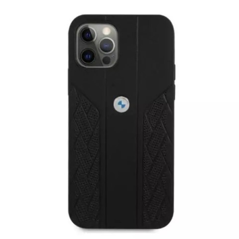 BMW Etui BMW BMHCP12MRSPPK do Apple iPhone 12/12 Pro 6,1" hardcase Leather Curve Perforate BMW Etui BMW BMHCP12MRSPPK do Apple iPhone 12/12 Pro 6,1" hardcase Leather Curve Perforate