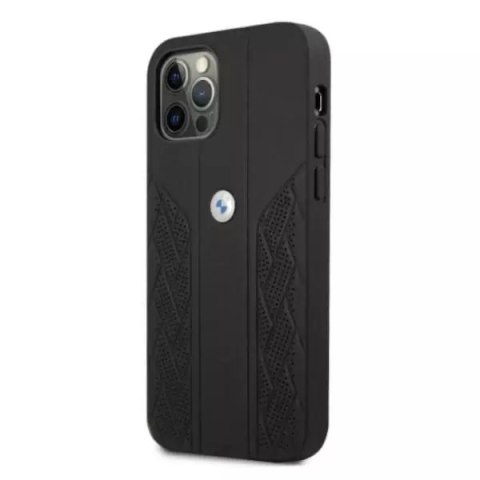 BMW Etui BMW BMHCP12MRSPPK do Apple iPhone 12/12 Pro 6,1" hardcase Leather Curve Perforate BMW Etui BMW BMHCP12MRSPPK do Apple iPhone 12/12 Pro 6,1" hardcase Leather Curve Perforate