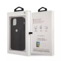 BMW Etui BMW BMHCP12MRSPPK do Apple iPhone 12/12 Pro 6,1" hardcase Leather Curve Perforate