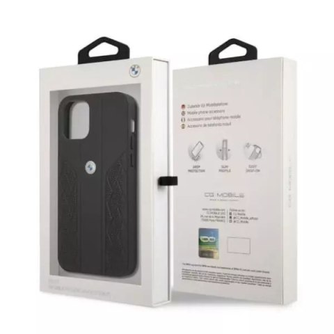 BMW Etui BMW BMHCP12MRSPPK do Apple iPhone 12/12 Pro 6,1" hardcase Leather Curve Perforate BMW Etui BMW BMHCP12MRSPPK do Apple iPhone 12/12 Pro 6,1" hardcase Leather Curve Perforate