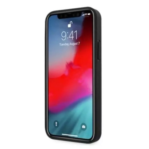 BMW Etui BMW BMHCP12MRSPPR do Apple iPhone 12/ 12 Pro 6,1" hardcase Leather Curve Perforate BMW Etui BMW BMHCP12MRSPPR do Apple iPhone 12/ 12 Pro 6,1" hardcase Leather Curve Perforate