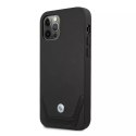 BMW Etui BMW BMHCP12MRSWPK do Apple iPhone 12/ 12 Pro 6,1" hardcase Leather Perforate