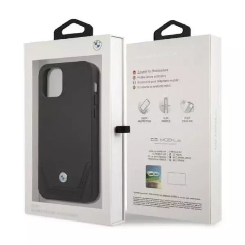 BMW Etui BMW BMHCP12MRSWPK do Apple iPhone 12/ 12 Pro 6,1" hardcase Leather Perforate BMW Etui BMW BMHCP12MRSWPK do Apple iPhone 12/ 12 Pro 6,1" hardcase Leather Perforate