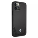 BMW Etui BMW BMHCP12MRSWPK do Apple iPhone 12/ 12 Pro 6,1" hardcase Leather Perforate