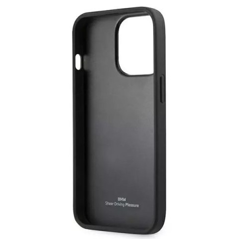 BMW Etui BMW BMHCP13LRSPPR do Apple iPhone 13/ 13 Pro 6,1" hardcase Leather Curve Perforate BMW Etui BMW BMHCP13LRSPPR do Apple iPhone 13/ 13 Pro 6,1" hardcase Leather Curve Perforate