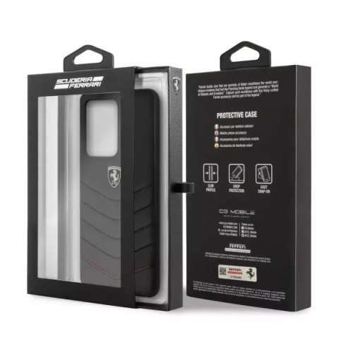 Ferrari Etui na telefon Ferrari Hardcase do Samsung Galaxy S20 Ultra czarny/black Heritage Ferrari Etui na telefon Ferrari Hardcase do Samsung Galaxy S20 Ultra czarny/black Heritage
