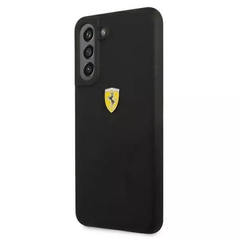 Ferrari Etui na telefon Ferrari Hardcase do Samsung Galaxy S21 FE czarny/black Silicone Ferrari Etui na telefon Ferrari Hardcase do Samsung Galaxy S21 FE czarny/black Silicone