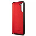 Ferrari Etui na telefon Ferrari Hardcase do Samsung Galaxy S21 FE czarny/black Silicone