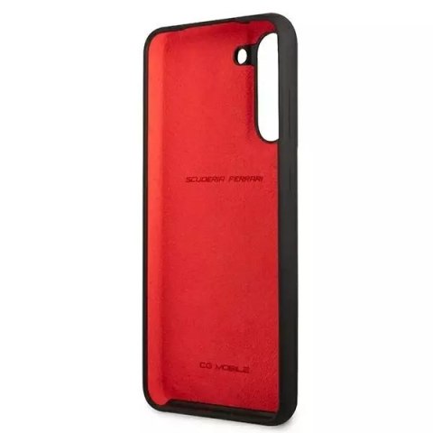 Ferrari Etui na telefon Ferrari Hardcase do Samsung Galaxy S21 FE czarny/black Silicone Ferrari Etui na telefon Ferrari Hardcase do Samsung Galaxy S21 FE czarny/black Silicone