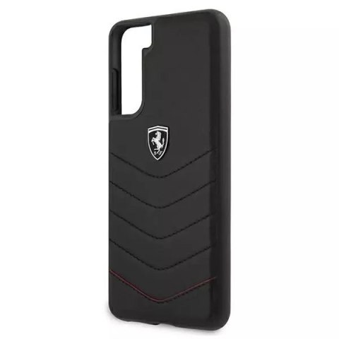 Ferrari Etui na telefon Ferrari Hardcase do Samsung Galaxy S21 czarny/black hardcase Off Track Quilted Ferrari Etui na telefon Ferrari Hardcase do Samsung Galaxy S21 czarny/black hardcase Off Track Quilted
