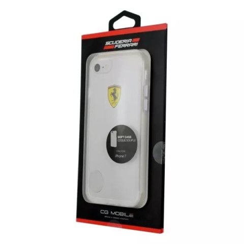 Ferrari Etui na telefon Ferrari Hardcase iPhone 7/8 /SE 2020 / SE 2022 transparent Ferrari Etui na telefon Ferrari Hardcase iPhone 7/8 /SE 2020 / SE 2022 transparent