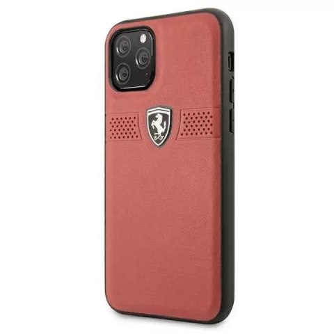 Ferrari Etui na telefon Ferrari iPhone 11 Pro 5,8" czerwony/red hardcase Off Track Leather Ferrari Etui na telefon Ferrari iPhone 11 Pro 5,8" czerwony/red hardcase Off Track Leather