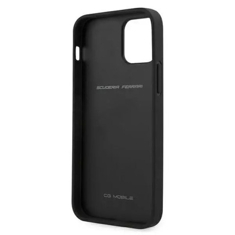 Ferrari Etui na telefon Ferrari iPhone 12 Pro Max 6,7" czarny/black hardcase Off Track Quilted Ferrari Etui na telefon Ferrari iPhone 12 Pro Max 6,7" czarny/black hardcase Off Track Quilted