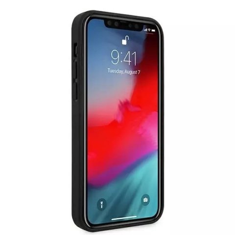 Ferrari Etui na telefon Ferrari iPhone 12 Pro Max 6,7" czarny/black hardcase On Track Perforated Ferrari Etui na telefon Ferrari iPhone 12 Pro Max 6,7" czarny/black hardcase On Track Perforated